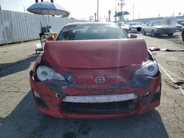JF1ZNAA11D1727224 - 2013 SCION FRS RED photo 5