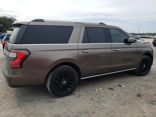 1FMJK1KT6KEA38247 - 2019 FORD EXPEDITION MAX LIMITED BROWN photo 3