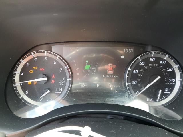 5TDGZRBH7LS038211 - 2020 TOYOTA HIGHLANDER XLE SILVER photo 9