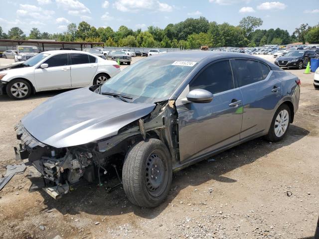 3N1AB8BV3MY307845 - 2021 NISSAN SENTRA S GRAY photo 1