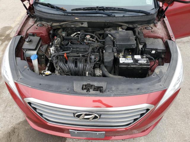 5NPE24AFXFH040771 - 2015 HYUNDAI SONATA SE RED photo 11