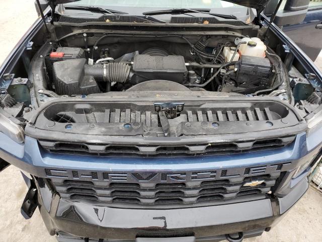 1GC4YME70NF174288 - 2022 CHEVROLET 1500 K2500 CUSTOM BLUE photo 7