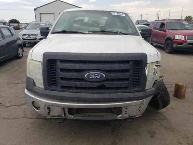 1FTFX1EF5BKD23475 - 2011 FORD F150 SUPER CAB WHITE photo 5