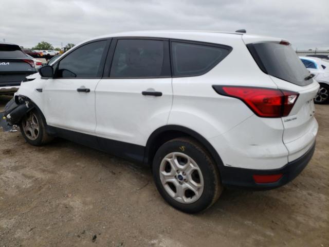 1FMCU0F74KUC21470 - 2019 FORD ESCAPE S WHITE photo 2