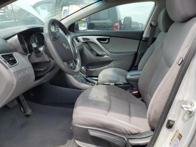 5NPDH4AE5FH649848 - 2015 HYUNDAI ELANTRA SE SILVER photo 7