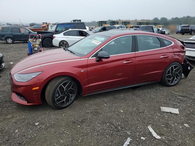 KMHL14JC3PA327227 - 2023 HYUNDAI SONATA N LINE RED photo 1