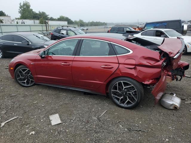 KMHL14JC3PA327227 - 2023 HYUNDAI SONATA N LINE RED photo 2