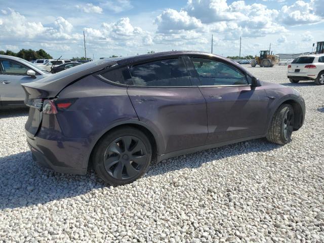 5YJYGDEE0MF233152 - 2021 TESLA MODEL Y PURPLE photo 3