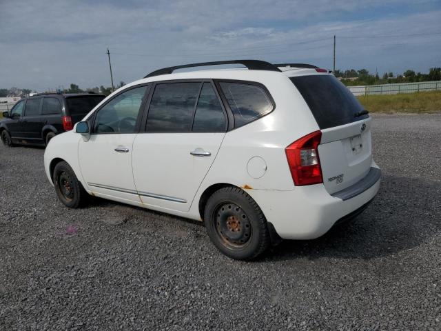 KNAHH8A87A7317858 - 2010 KIA RONDO EX WHITE photo 2