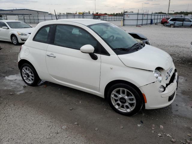 3C3CFFARXCT384392 - 2012 FIAT 500 POP WHITE photo 4