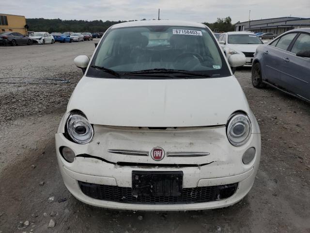 3C3CFFARXCT384392 - 2012 FIAT 500 POP WHITE photo 5