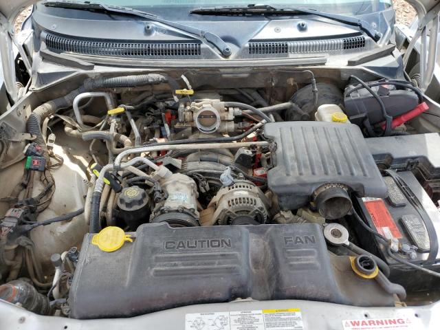 1D4HS48NX3F519744 - 2003 DODGE DURANGO SLT GRAY photo 11