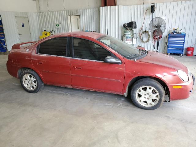 1B3ES56C85D289192 - 2005 DODGE NEON SXT MAROON photo 4