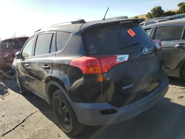 2T3BFREV4FW280333 - 2015 TOYOTA RAV4 LE BLACK photo 2