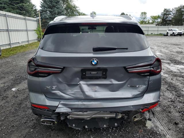 5UX53DP04P9N79783 - 2023 BMW X3 XDRIVE30I GRAY photo 6