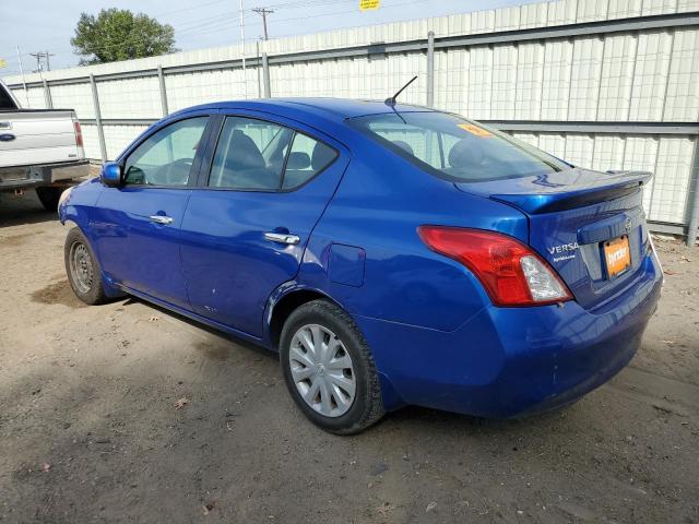 3N1CN7AP6EL816842 - 2014 NISSAN VERSA S BLUE photo 2