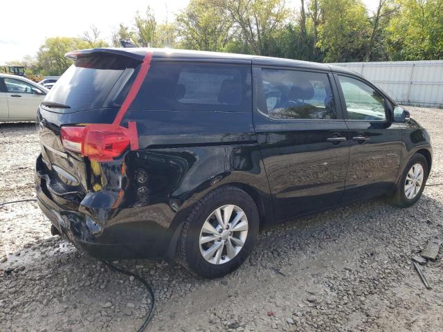 KNDMA5C12F6025360 - 2015 KIA SEDONA L BLACK photo 3