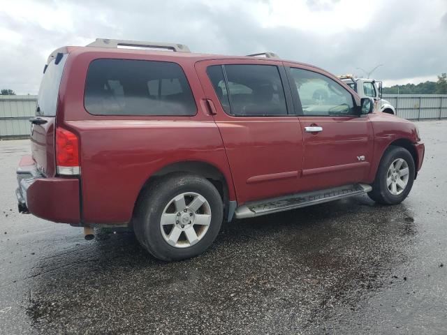 5N1AA08B15N740041 - 2005 NISSAN ARMADA SE BURGUNDY photo 3