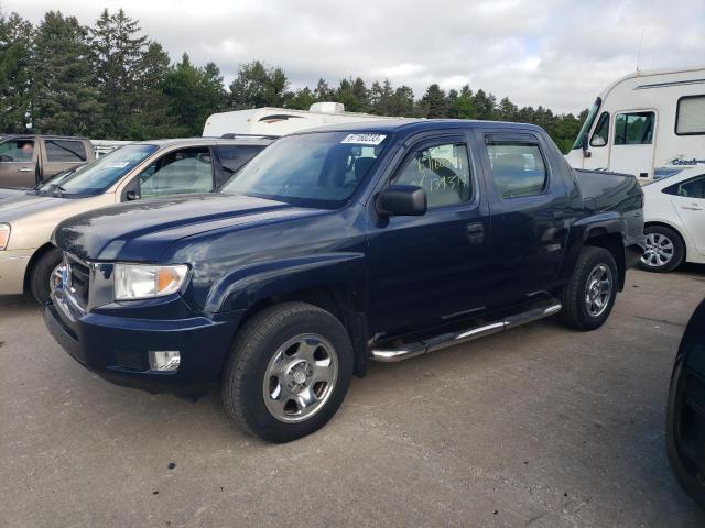 5FPYK1F24AB002369 - 2010 HONDA RIDGELINE RT BLUE photo 1