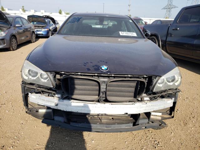 WBAYF4C51DD127321 - 2013 BMW 740 LXI GRAY photo 5