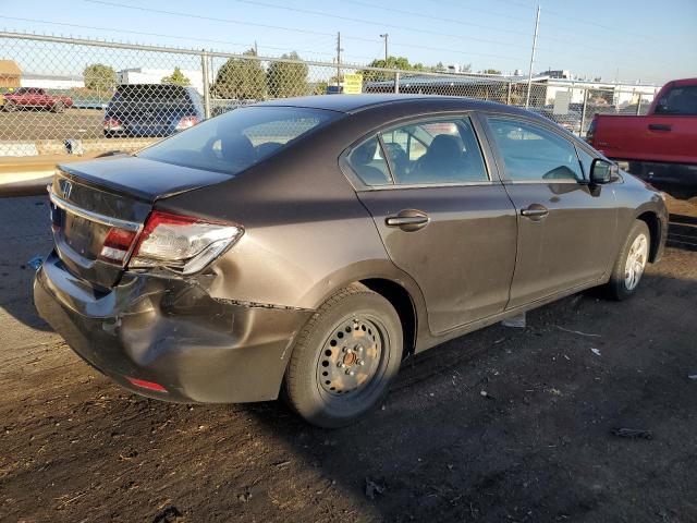 2HGFB2F52DH512316 - 2013 HONDA CIVIC LX BROWN photo 3