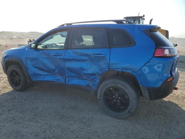 1C4PJMBN3KD372083 - 2019 JEEP CHEROKEE TRAILHAWK BLUE photo 2