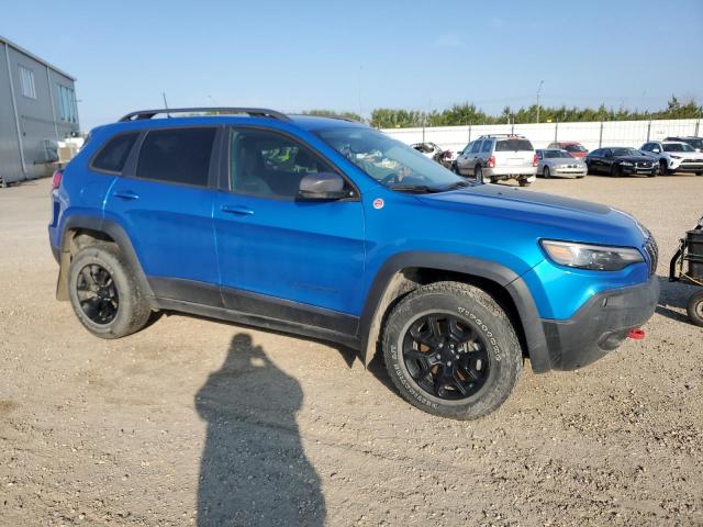 1C4PJMBN3KD372083 - 2019 JEEP CHEROKEE TRAILHAWK BLUE photo 4
