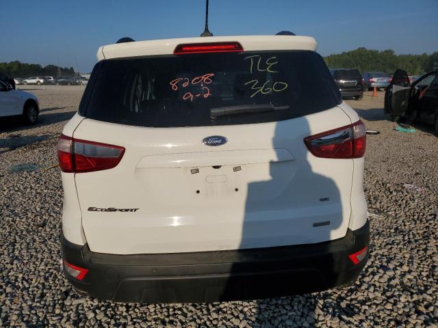 MAJ3S2GE8KC268208 - 2019 FORD ECOSPORT SE WHITE photo 6