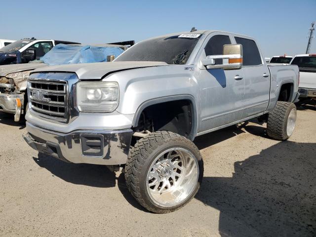 3GTU2UEC8EG104650 - 2014 GMC SIERRA K1500 SLE SILVER photo 1