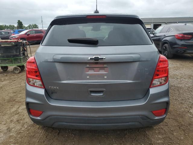 3GNCJKSB8LL194716 - 2020 CHEVROLET TRAX LS GRAY photo 6