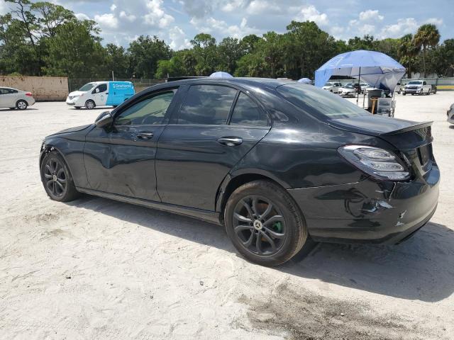 55SWF4KB1FU054799 - 2015 MERCEDES-BENZ C 300 4MATIC BLACK photo 2