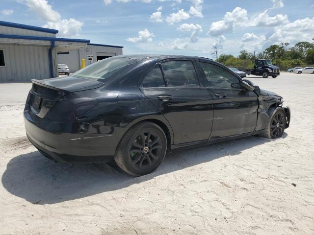 55SWF4KB1FU054799 - 2015 MERCEDES-BENZ C 300 4MATIC BLACK photo 3