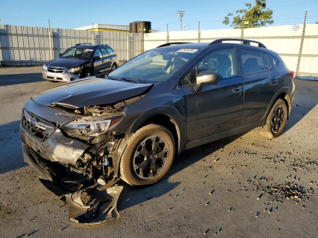 JF2GTAECXM8274541 - 2021 SUBARU CROSSTREK PREMIUM GRAY photo 1