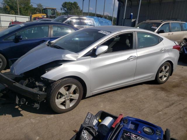 KMHDH4AE7DU643953 - 2013 HYUNDAI ELANTRA GLS SILVER photo 1