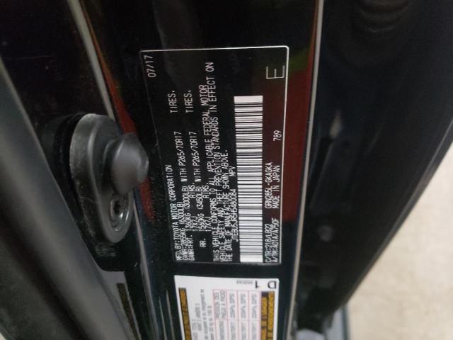 JTEBU5JR5H5480084 - 2017 TOYOTA 4RUNNER SR5/SR5 PREMIUM შავი ფოტო 13