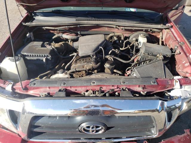 5TEUX42N18Z505165 - 2008 TOYOTA TACOMA ACCESS CAB Қызыл фото 11