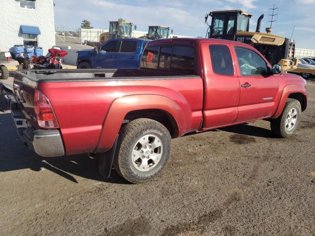 5TEUX42N18Z505165 - 2008 TOYOTA TACOMA ACCESS CAB Қызыл фото 3