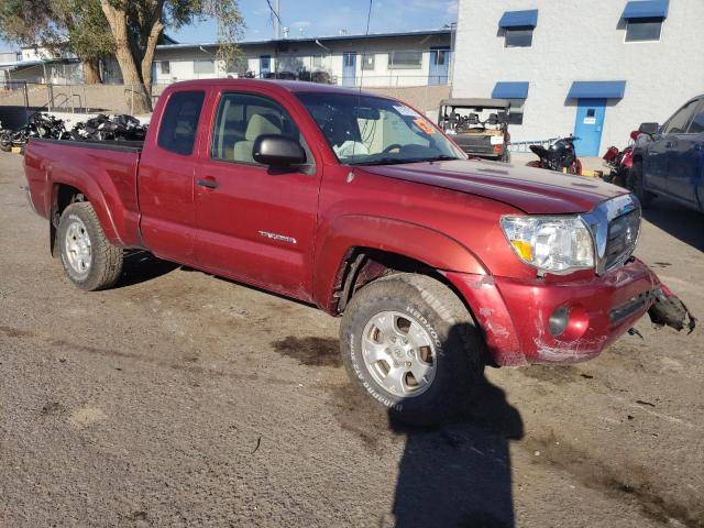 5TEUX42N18Z505165 - 2008 TOYOTA TACOMA ACCESS CAB Қызыл фото 4