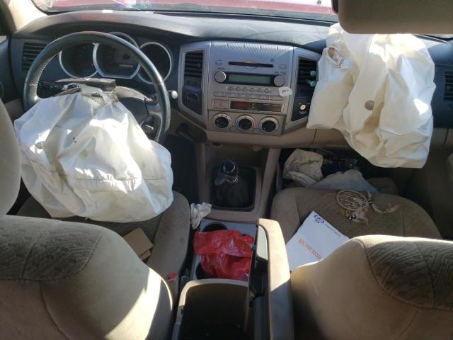 5TEUX42N18Z505165 - 2008 TOYOTA TACOMA ACCESS CAB Қызыл фото 8