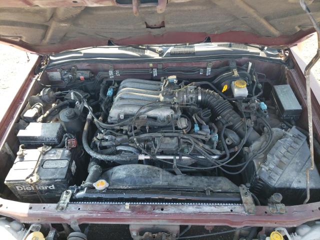 JN8DR09X72W656059 - 2002 NISSAN PATHFINDER LE 勃艮第红 照片 11