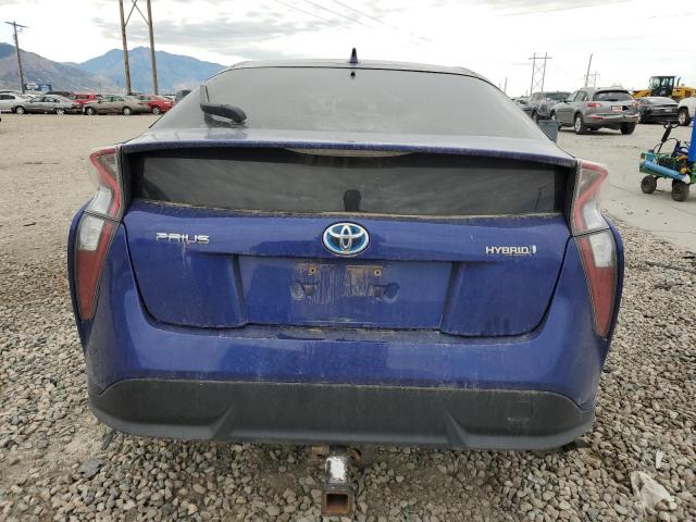 JTDKARFU6G3518353 - 2016 TOYOTA PRIUS BLUE photo 6