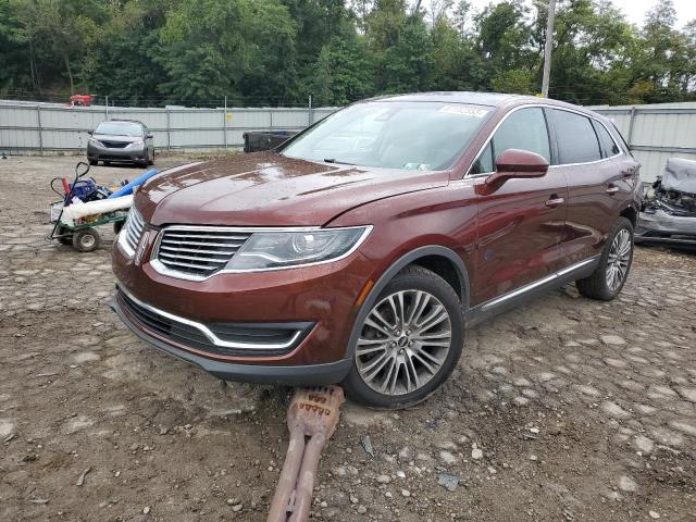 2LMTJ8LR9GBL78801 - 2016 LINCOLN MKX RESERVE Շագանակագույն լուսանկար 1
