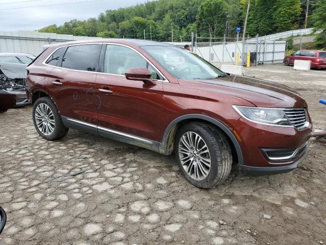 2LMTJ8LR9GBL78801 - 2016 LINCOLN MKX RESERVE Շագանակագույն լուսանկար 4
