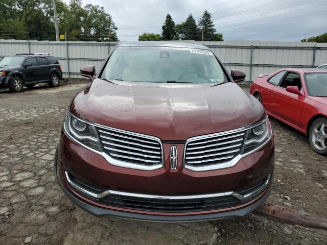 2LMTJ8LR9GBL78801 - 2016 LINCOLN MKX RESERVE Շագանակագույն լուսանկար 5