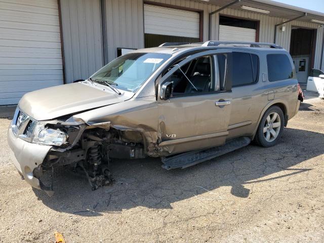 5N1BA08C18N603652 - 2008 NISSAN ARMADA SE BEIGE photo 1