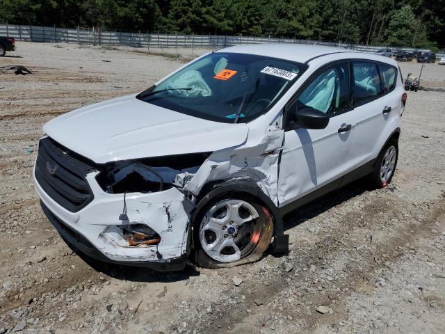 1FMCU0F77JUB96238 - 2018 FORD ESCAPE S WHITE photo 1