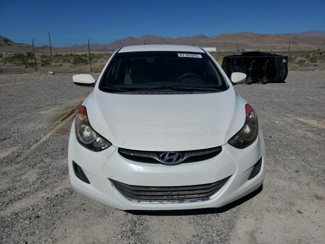 5NPDH4AE3DH424325 - 2013 HYUNDAI ELANTRA GLS WHITE photo 5