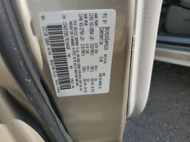 1D4GP25B17B154430 - 2007 DODGE CARAVAN SE GOLD photo 12