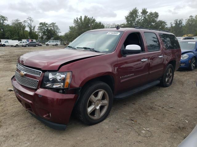 3GNFC16048G150643 - 2008 CHEVROLET SUBURBAN C1500  LS BURGUNDY photo 1