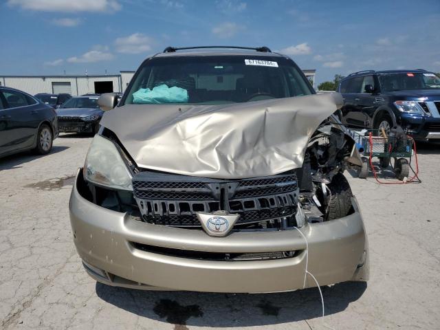 5TDBA22C04S027002 - 2004 TOYOTA SIENNA XLE GOLD photo 5